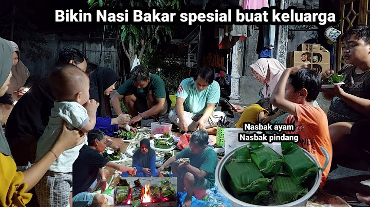 Bikin Nasi Bakar Spesial Buat Keluarga ‼️