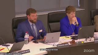 Joint Education Committee, June 1, 2026  - PM