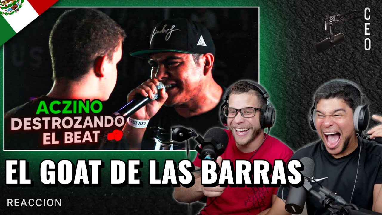 🇲🇽 ACZINO ROMPIENDO EL BEAT | REACCIÓN