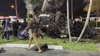 Miramar police chief speaks out about violent chase ending in Miami Gardens rollover crash