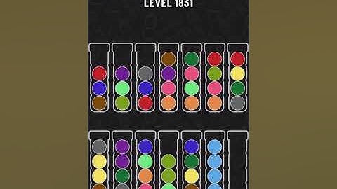 【Ball Sort Puzzle】Level.1831