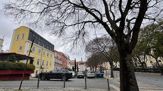 Portugal 250 Lisbon  - Bus No.732 riding to Alcântara Mar｜Walking to Necessidades Palace ①｜Av.João …