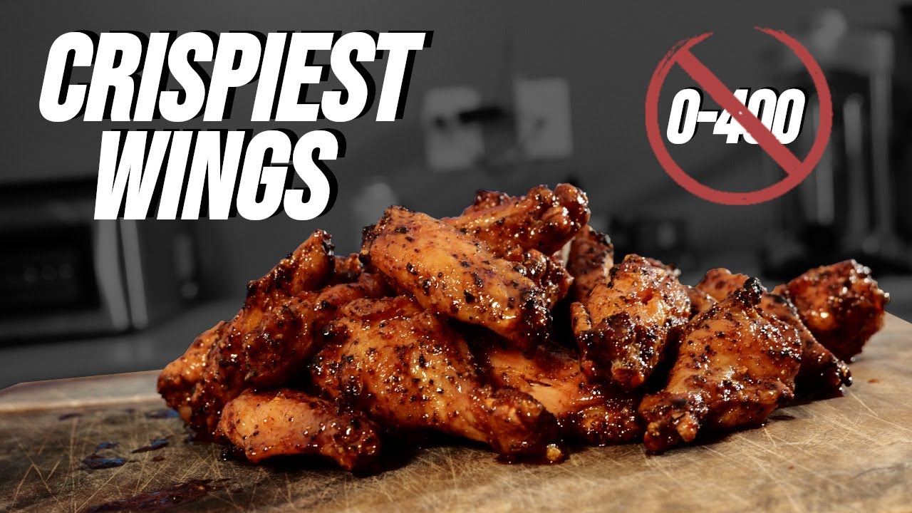 The SECRET to CRISPY Smoked Chicken Wings SUPER EASY
