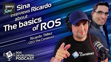 RDP90: Sina interviews Ricardo about the basics of ROS