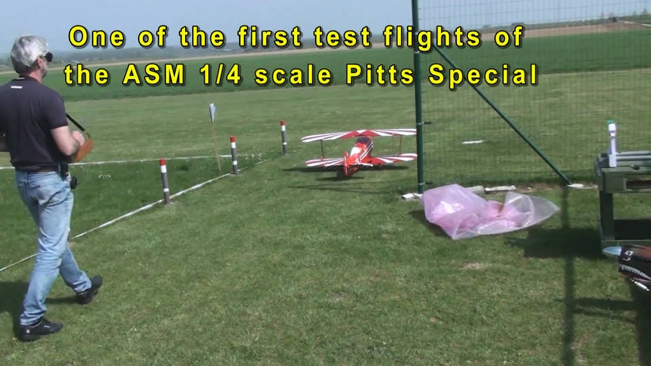 PITTS flight & crash pics RC in HD