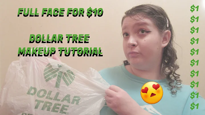 DOLLAR TREE MAKEUP TUTORIAL!!!!!!! | FULL FACE FOR...