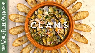 Clams in the Wood Fired Oven