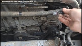 Serpentinbelt replacement Saab 9-3 2006-2007. Easiest n fastest tutorial on YT