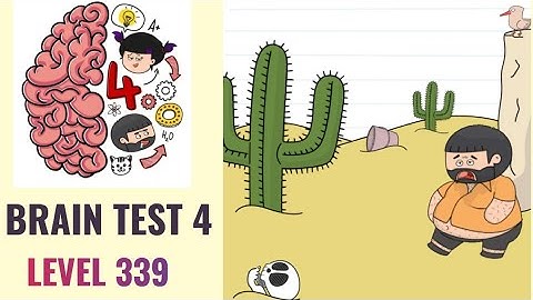 🧠 Brain Test 4 Level 339 | Uncle Bubba needs water urgently! | Walkthrough