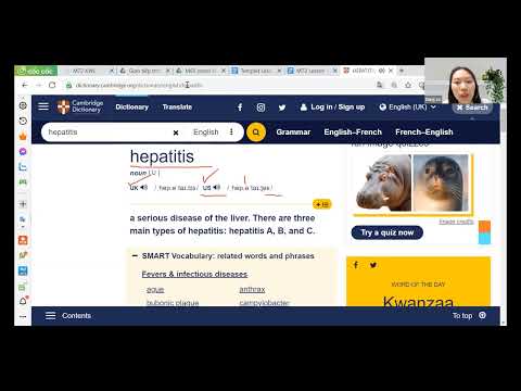 Video Sử dụng từ điển Cambridge trong học Tiếng Anh - youtube