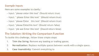 How to Compare Text with Flexibility for Double Spaces in JavaScript