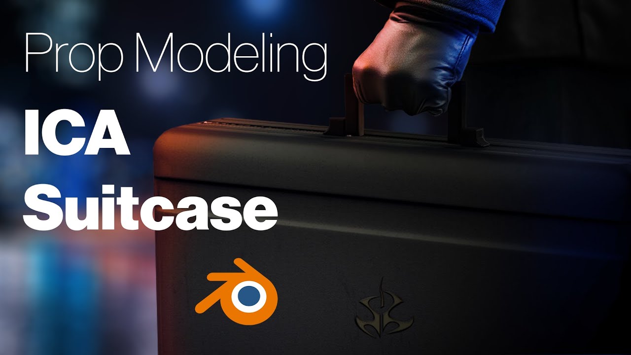 How I modeled the ICA suitcase from Hitman - Full Blender Tutorial