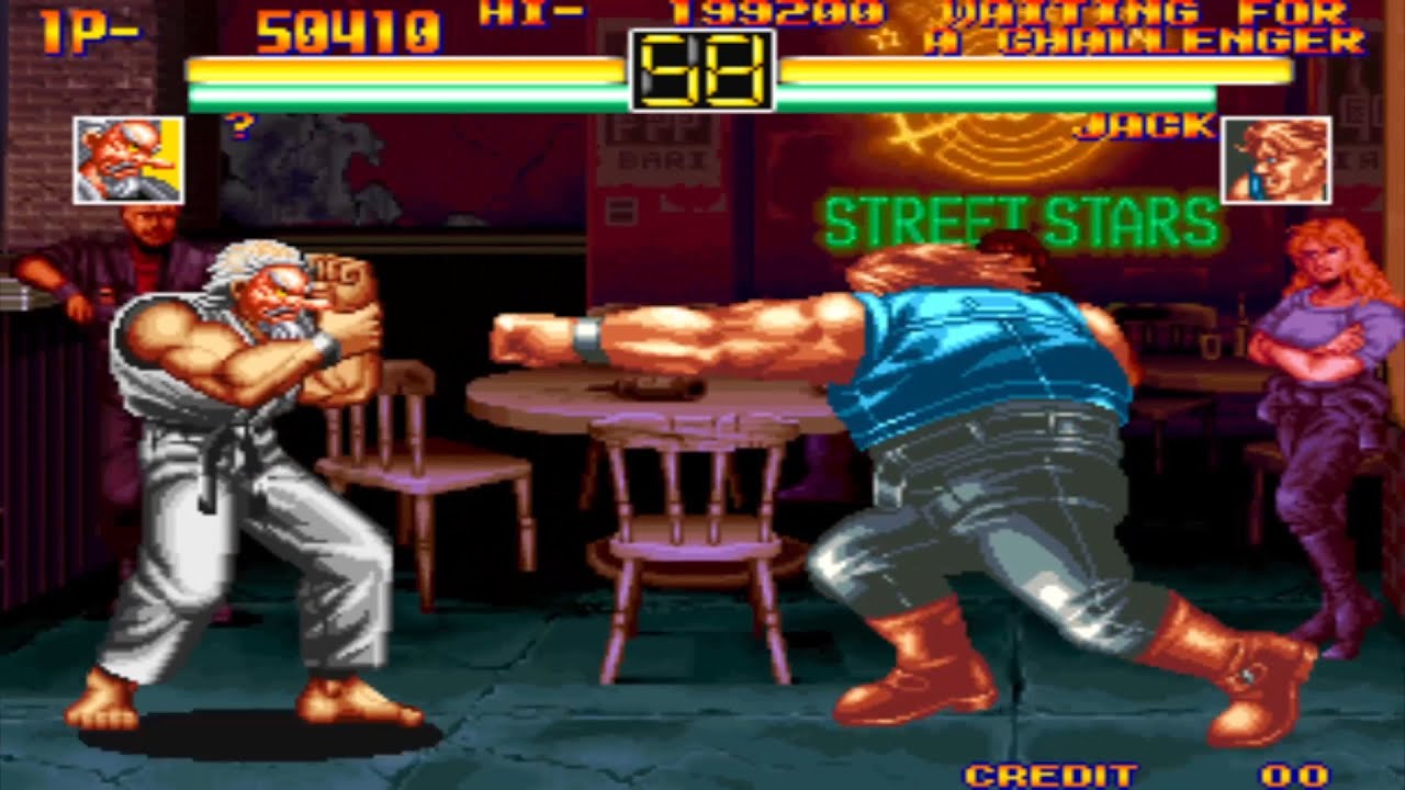 Art of Fighting 1 (alt) [Arcade] - Mr. Karate in 1P mode - YouTube