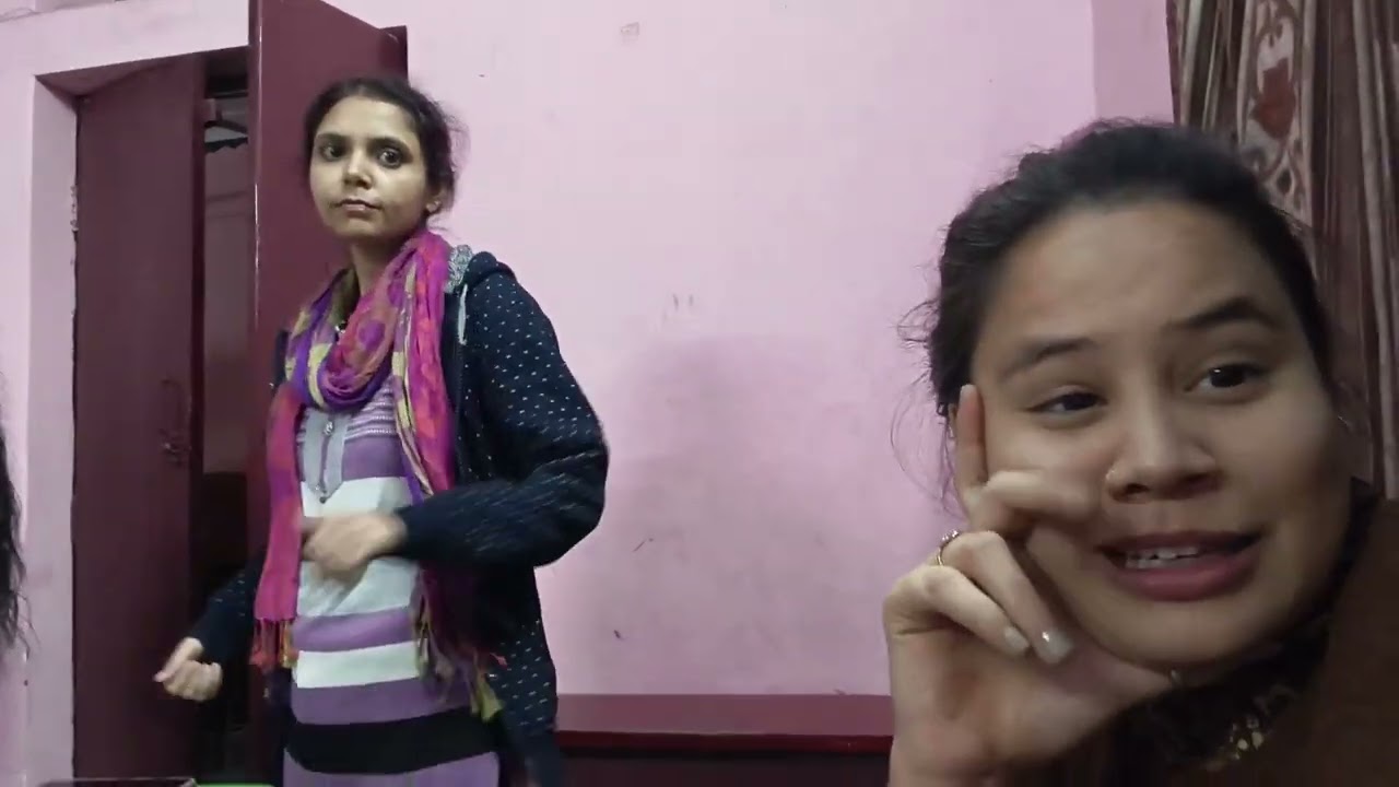 दो दिन की मस्ती एक साथ!aj schl ki masti teacher ke sath 😎🫶! Kirankhati 