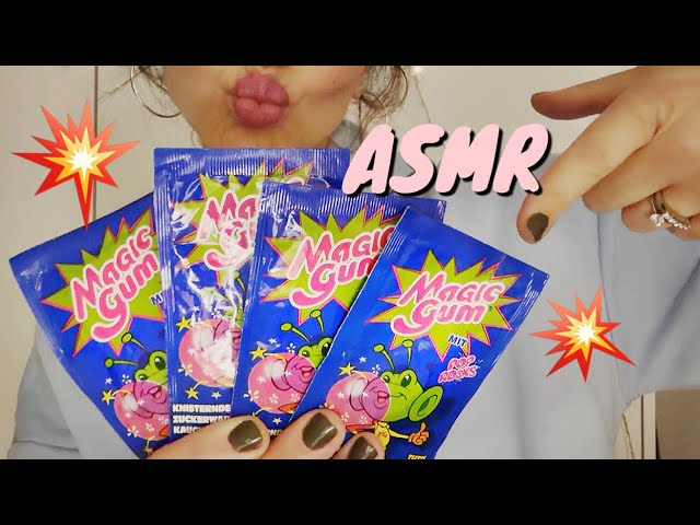 Pop Rocks MAGIC GUM ✨ INTENSE Crackling & Chewing Sounds (deutsch/german) 