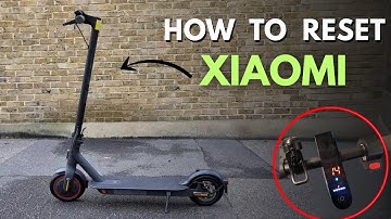 How to FACTORY RESET Xiaomi Electric Scooter ? (in 10 seconds)