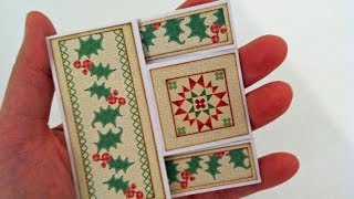 Mini Trifold Shutter Card