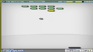 FREE BRICK BREAKER ONLINE BREAKOUT BREAK OUT ARKANOID FROM MICROGIOCHI COM screenshot 1