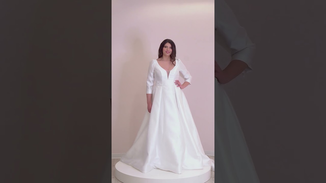 Abito Sposa Curvy - mod. Clotilde 