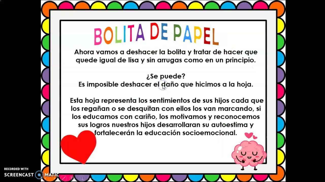 Dinámica de reflexión para padres de famila YouTube