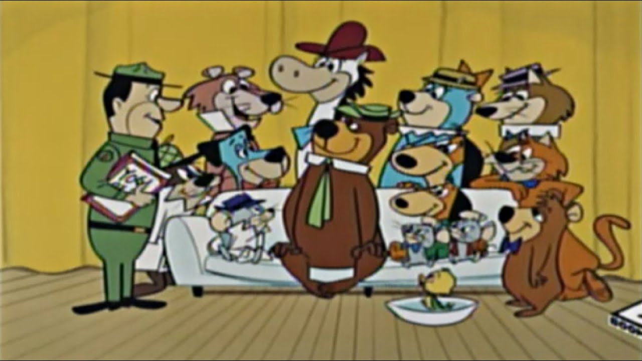 ハンナバーベラ マギーラゴリラ ヨギーベア Hanna-Barbera all-star Yogi Bear birthday 1962 - YouTube