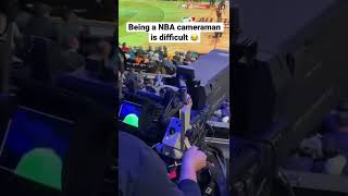 Difficulties of NBA Cameraman |  skills 💯 | Behind the broadcast