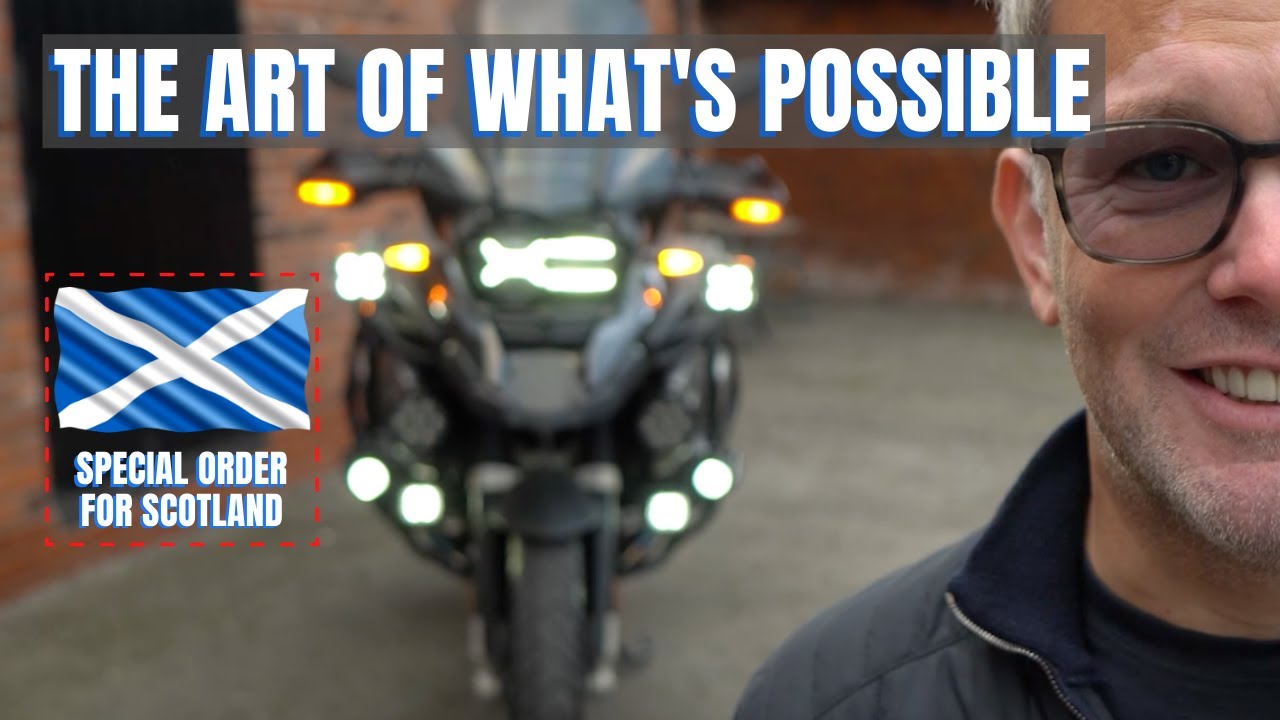 Идеальная комплектация мотоцикла BMW для приключений