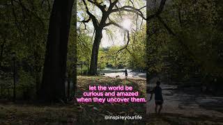 If you have unique discoveries, don't tell anyone else…#dreams #curious #happy