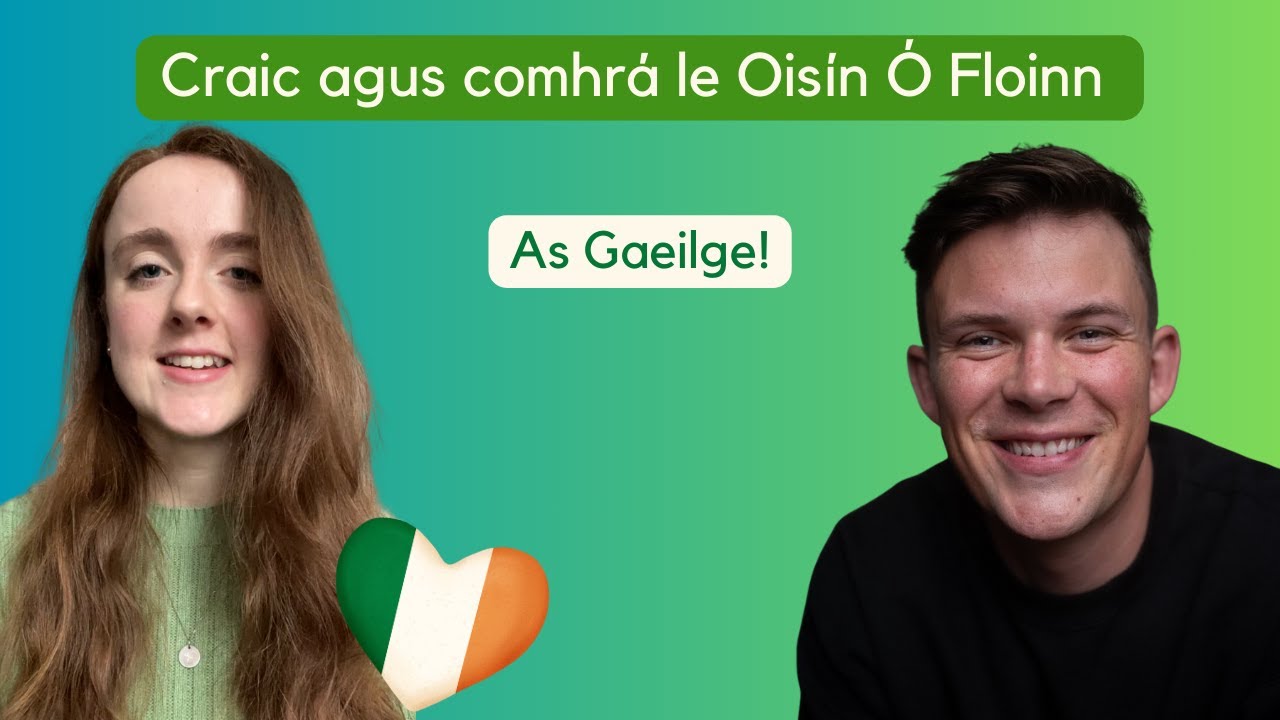 A casual conversation as Gaeilge with Oisín O'Floinn 🇮🇪 Acting, Ros na Rún, An Ghaeltacht
