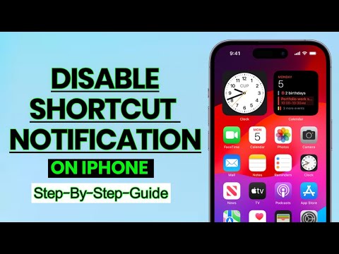 How to Disable Shortcuts Notifications on iPhone: Quick and Easy Guide