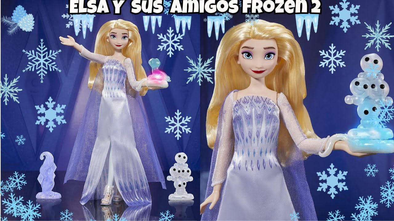 Muñeca Frozen 2 Elsa Y Sus Amigos Con Sonido #elsa #frozen2 #muñecas ...