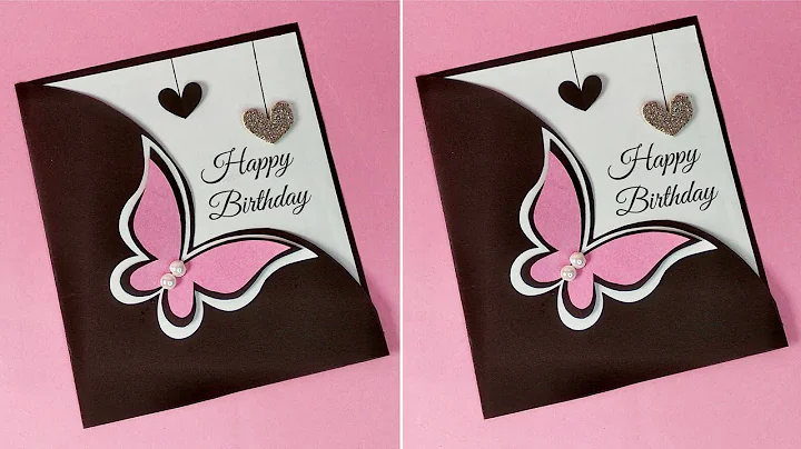 Happy Birthday greeting card for best friend💕 / Birthday card ideas easy Handmade 🎂💗