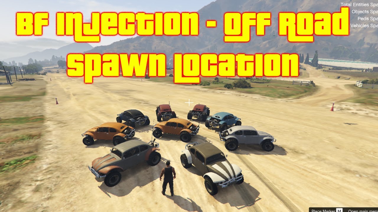 BF Injection - Off Road Spawn Location in Story Mode (XBOX, PC, PS4 ...