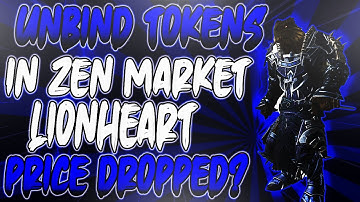 Buy UNBIND TOKENS with Zen - Lionheart Weapons Price Drop in Neverwinter