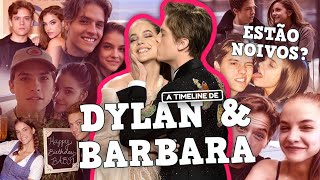 DYLAN SPROUSE E BARBARA PALVIN: A TIMELINE DE NAMORADOS A NOIVINHOS