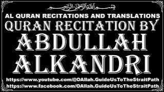 ABDULLAH ALKANDRI QURAN RECITATION 10 Yunus يونس