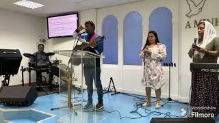 God is good all the time worship time by Vicky m Abraham & choir (Live Praise & Worship)