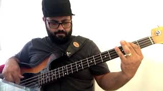 Video thumbnail of "QUE RUJA O LEÃO  - BASS COVER"