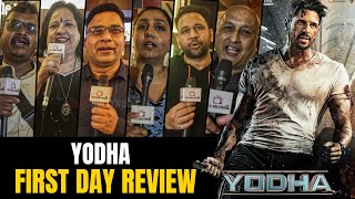 Yodha Movie | First Day First Show | Public Honest Review | Sidharth Malhotra, Raashi Khanna