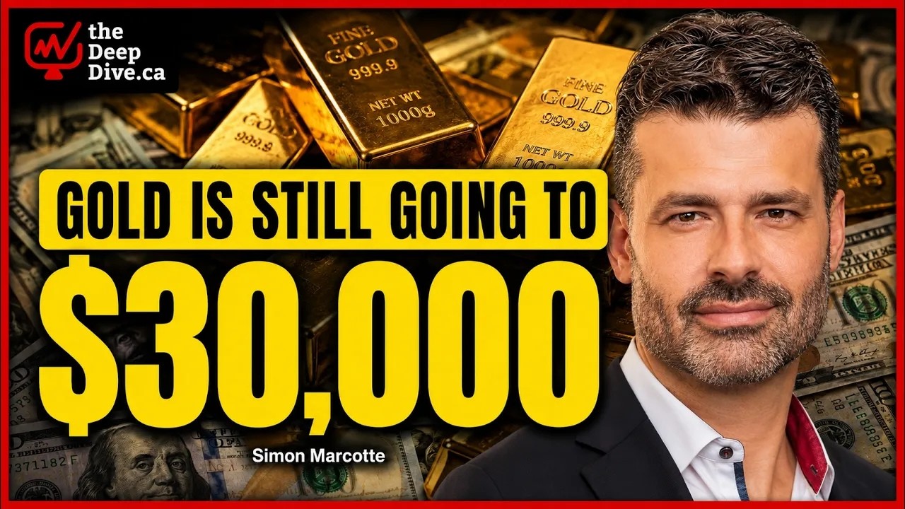 Gold Is Still Going to $30,000 | Simon Marcotte