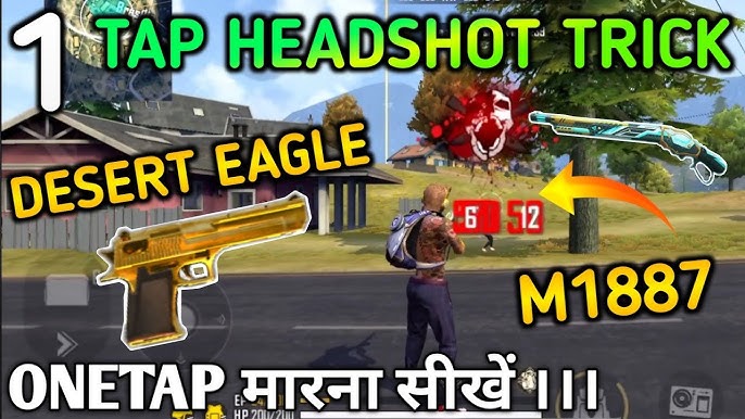 Free Fire Latest One Tap Auto Headshot Trick, Total Explain, FireEyes  Gaming