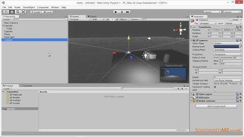 مقدمة حول الاضائة unity 3d