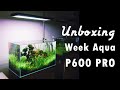 Week aqua p600 pro unboxing and reviewoverview  full spectrum light for planted tank rgbuv