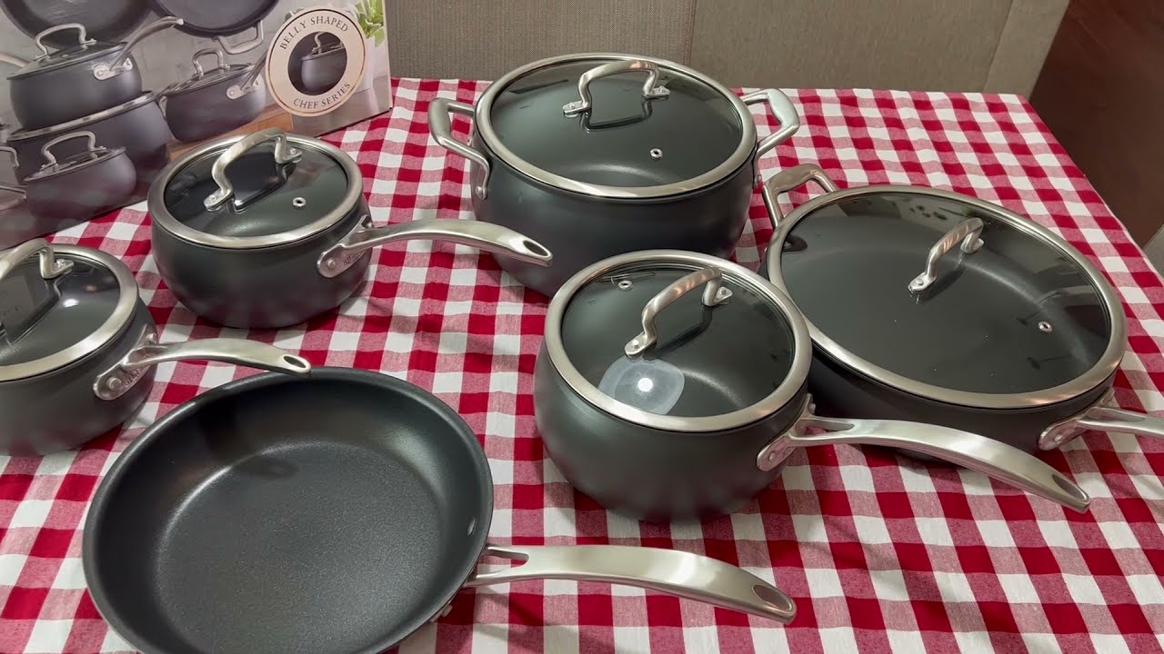 Biltmore 11 Piece Hard Anodized Aluminum Set - Cookware at Belk 