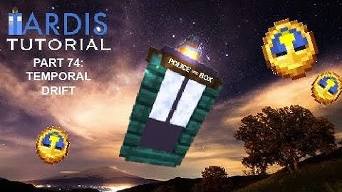 Minecraft 1.19 TARDIS Tutorial Part 74: Temporal Drift