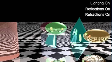 Demo Portfolio - RealTime RayTracing GLSL
