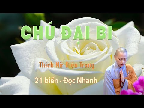 Video CHÚ ĐẠI BI - 21 Biến. Thích Nữ Diệu Trang (Có Chữ -... - youtube