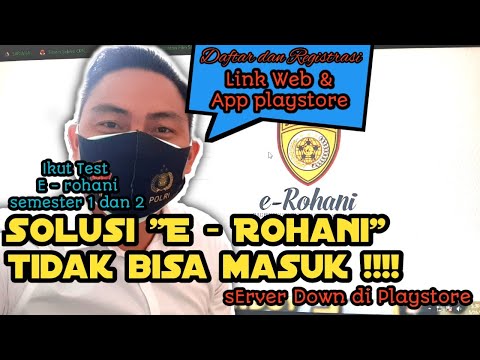 cara login e - rohani polri