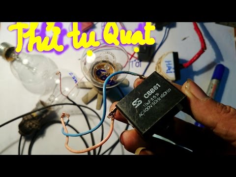 Video cách kiểm tra tụ Quạt, cách thử tụ điện | testing... - youtube