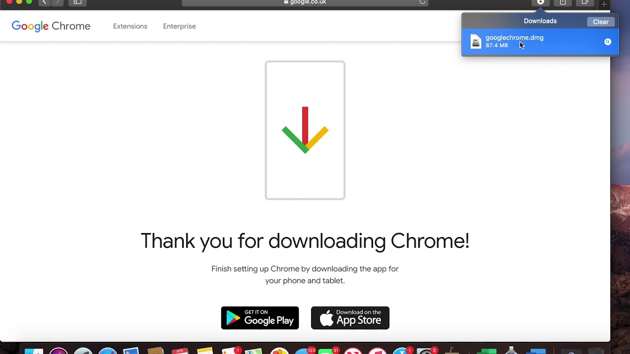 download google chrome on macbook